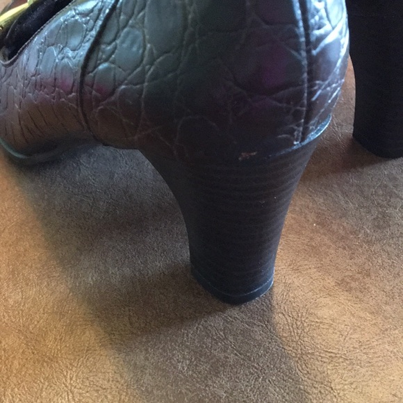 New without box Life Stride Brown Textured High Heels/Size 9 1/2 N - Picture 6 of 8